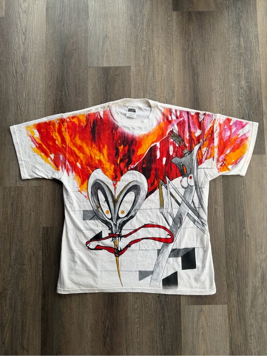 Tultex Other - 1999 Pink Floyd “The Wall” All Over Print T-Shirt (XL)